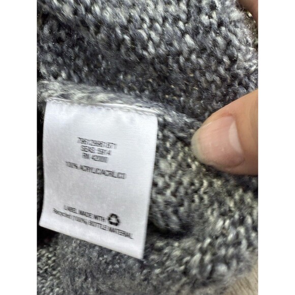 David Taylor Shawl Neck Sweater Long Sleeve Golf Pullover | Gray | Men's‎ Large - Picture 7 of 14